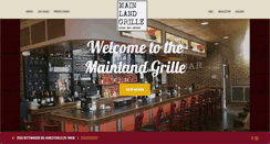 Desktop Screenshot of mainlandgrille.com